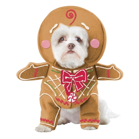 Gingerbread Pup Pet Costume