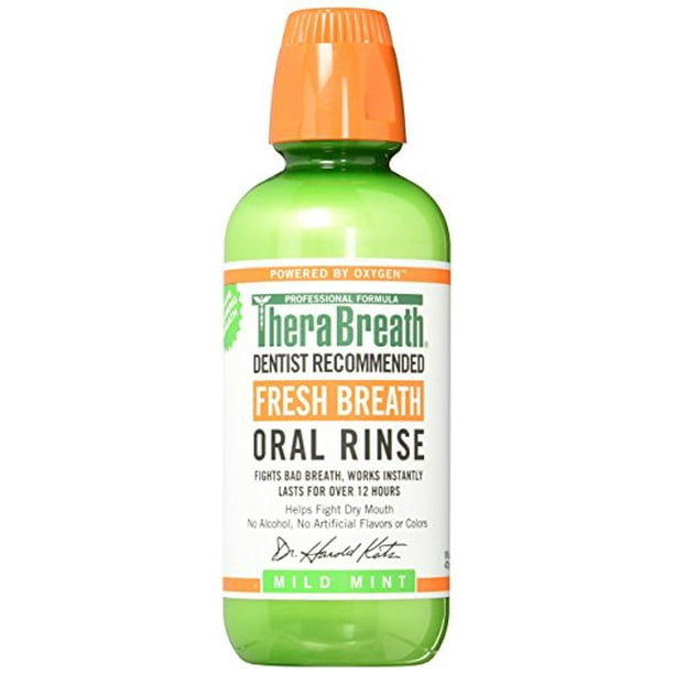 TheraBreath Rinçage Oral avec Dosage Cap-16 oz