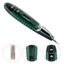 Worgeous  Voltage Tester Meter Electric Pen Light Detector Testing Green
