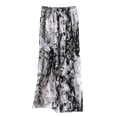 thumbnail image 2 of Black*Friday Womens Clothing Clearance under $5 GaThRRgYP Wide Leg Jean, Women's Printed Pajama Pants Thin Wide-leg Pants with Drawstring Loose and Can Be Worn Outside Nine-point Trousers, 2 of 3