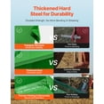 thumbnail image 3 of VEVOR Ballast Box 3 Point Category 1 Tractor Heavy-Duty Thickened Hard Steel Green, 3 of 9