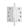 thumbnail image 5 of Grandeur Acohng-Sq-Ar-Hd-4 4 X 4" Plain Bearing Square Corner Mortise Door Hinge - Brass, 5 of 7
