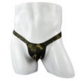 thumbnail image 2 of men's swim shorts fashion sretch t-back micro thong briefs underwear swimsuit, 2 of 5