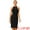 Black, variant on Lace Halter Neck Sleeveless Bodycon Cocktail Sheath Dress XL Black