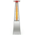 thumbnail image 4 of Calentador de propano para patio Costway 48,000 BTU con mesa y ruedas plateado, 4 of 4