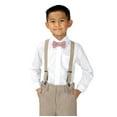 thumbnail image 3 of Spring Notion Boys' Linen Blend Bow Tie, 3 of 5