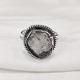 thumbnail image 3 of Natural Smoky Quartz Ring, Rough Quartz Gemstone Ring, Birthstone, Bohemian Ring, 925 Sterling Silver, Womens Ring, Christmas, Thanksgiving, Handmade, Statement Jewelry, Rough Gemstone Jewelry, 3 of 5