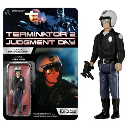 Funko ReAction: Terminator 2 - T-1000 Patrolman Action Figure