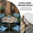 thumbnail image 2 of Cobblestones Round Tablecloth for 45-54 Inch Tables,Fitted Table Cover with Elastic Edge,Natural Stones Gravel Rock Aesthetic Art Waterproof Outdoor Table Cloth Protector for Patio Garden Dinner, 2 of 9