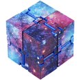 thumbnail image 1 of 1PC Cube Fidget Sensory Toy for Kids and Adults, Infinity Cube & 12-Sided Magic Cube Gadget Relieves Stress and Anxiety, Fun Fidget Mini Block Desktop Cube Toy for Birthday Gift (#A08), 1 of 5