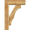 thumbnail image 3 of Ekena Millwork 8"W x 28"D x 40"H Balboa Block Rough Sawn Bracket w/ Offset Brace, Western Red Cedar, 3 of 25