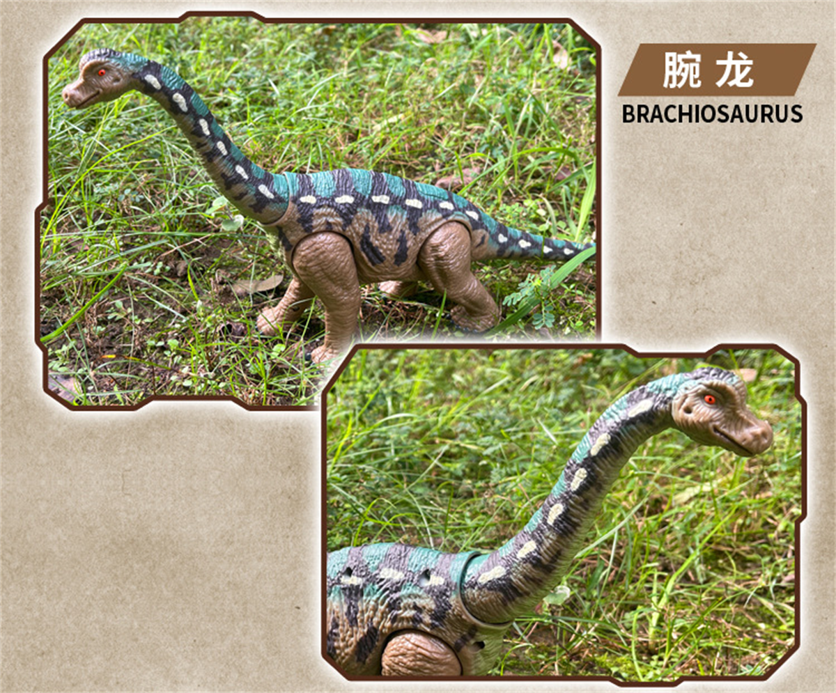 Simulated Dinosaur Toys for Toddlers, Realistic Jurassic World Toys for Kids, Jumbo Dinosaur Toys for Boys and Girls Gift(BRACHIOSAURUS-Sound)