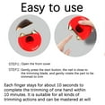 thumbnail image 3 of FACEGA Toe Nail Clippers For Thick Nails For Seniors, Electric Nail Clippers, Rechargeable Electric Nail Clippers Children's Nail Clippers, 3 of 7