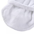 thumbnail image 7 of Pet Pajamas Thickened Luxury Soft Cotton Hooded Bathrobe Quick Drying and Super Absorbent Dog Bath Towel Soft Pet Nightwear For Puppy Small Dogs Cats, White, 7 of 7