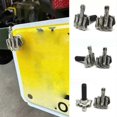 thumbnail image 3 of Motorcycle Universal Finger License Plate Screw,Stainless Steel License Plate, 3 of 4