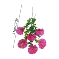thumbnail image 3 of Artificial Petunia Flowers 50 Stems 13 Inch UV Resistant Fake Petunia Bouquet, Realistic Faux Floral Bundle for Outdoor Garden Patio Window Box Hanging Basket Home Decor, 3 of 6