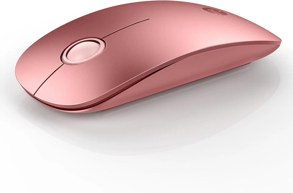 Rapique Bluetooth Wireless Mouse R306 Rose Gold X0043Ibrxp New