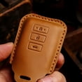 thumbnail image 4 of Car Key Fob Cover Case Protector For Toyota Yaris Car Key Case Fob Cover Genuine Leather Premium, 4 of 24