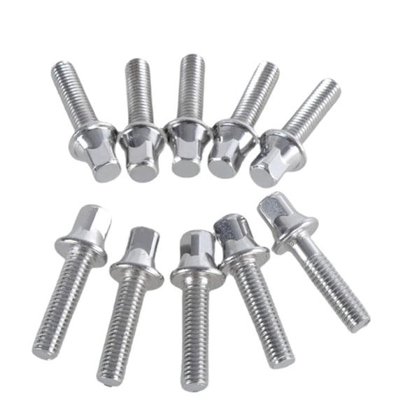 ANXPTIME 10PCS Drum Screws Metal Texture Perfect for Maintaining Your Percussion Set