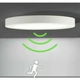 thumbnail image 1 of Lámpara de techo Lámpara de techo LED con sensor de movimiento Lámpara de luz automática para exteriores Balcón Garaje Entrada Pasillo Lámpara redonda Lámpara de techo fácil de instalar 6000K B, 1 of 3