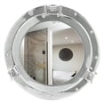 thumbnail image 5 of Metal Crafted Nickel Plated Aluminum Porthole Bathroom Decor Mirror (10 Inches), 5 of 5