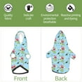 thumbnail image 6 of Haiem Flamingos And Tropical Plants for Winter Dog Hoodie Sweatshirts with Pockets Warm Dog Clothes for Small Dogs Chihuahua-Large, 6 of 7