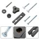 thumbnail image 4 of GLFSIL Guía deslizante para ranuras en T, guía en T, tornillo de fijación, riel, accesorios especiales, herramienta para carpintería, 4 of 6