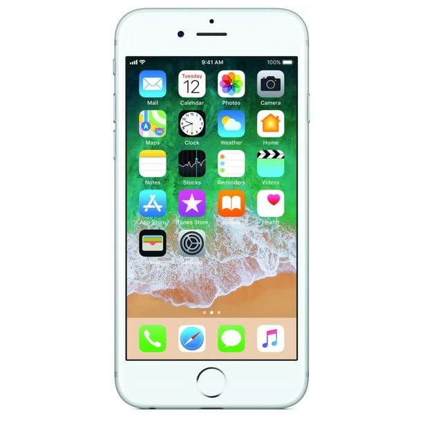 Grade A iPhone 6s Unlocked 4.7 in 2GB RAM Phone Silver Walmart.com