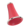 thumbnail image 3 of 26-27 Clarinet Bell Replacement ABS Plastic Nickel Plated Metal Ring Clarinet Speaker Horn Tube Wind Instr, 3 of 5