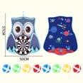 thumbnail image 3 of Bangcool Kids Game Dart Board Set Animal Double Sided Dart Board Game Sticky Ball Game, 3 of 10