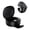 Black, variant on Fingertip Bluetooth Remote Control, Wireless Page Turner & Shutter for Phone & Tablet, Rechargeable Ring with Charging Case, Support Wireless Charging