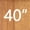 Natural, 40", variant on ZENSTYLE 40" Wood 3-Tier Outdoor Console Table – Weather-Resistant Patio Shelf with X-Frame Support, Indoor/Outdoor Use, Natural