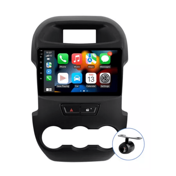 Radio estéreo para coche Gsuatey para Ford Ranger 2012-2017, radio para coche con pantalla táctil, CarPlay inalámbrico, Android Auto, MirrorLink, navegación GPS, WiFi, Bluetooth, FM/RDS