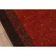 thumbnail image 3 of Momeni Rugs DEGABDG-01PAP3959 Desert Gabbeh Collection, 100% Wool Hand Knotted Contemporary Area Rug, 3'9" x 5'9", Papri, 3 of 4