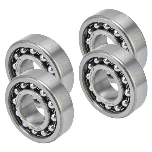 Roulement à Billes Auto-Alignant, Résistant à l'Usure à Grande Vitesse, Faible Friction et Bruit, Roulements à Double Rangée, Robustesse pour Patins à Roulettes pour Moteurs pour 1204,1205,1206,1207,1208