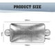 thumbnail image 5 of Parasol para Todo Tipo de Clima 360° | Protector de Parabrisas Reversible de 150 X 70 Cm | Resistente Protección Térmica de Poliéster 600D Que Bloquea La Nieve, El Hielo, La Lluvia y El Granizo | Se, 5 of 6