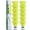 Yellow, variant on 12 Packs Nylon Badminton Shuttlecocks Birdies Nylon,Feather Shuttlecocks Badminton Birdies Great Stability ＆ Durability for Indoor Outdoor Sports Hight Speed Training Badminton Balls, White