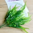 thumbnail image 4 of Artificial Ferns for Outdoors Fake Fern Plant Faux Boston Fern for Patio Porch Outdoor Plants Decor (8 Pcs), 4 of 5