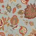 thumbnail image 3 of SAFAVIEH Four Seasons Kaelee Floral Area Rug, Blue/Green, 3'6" x 5'6", 3 of 4