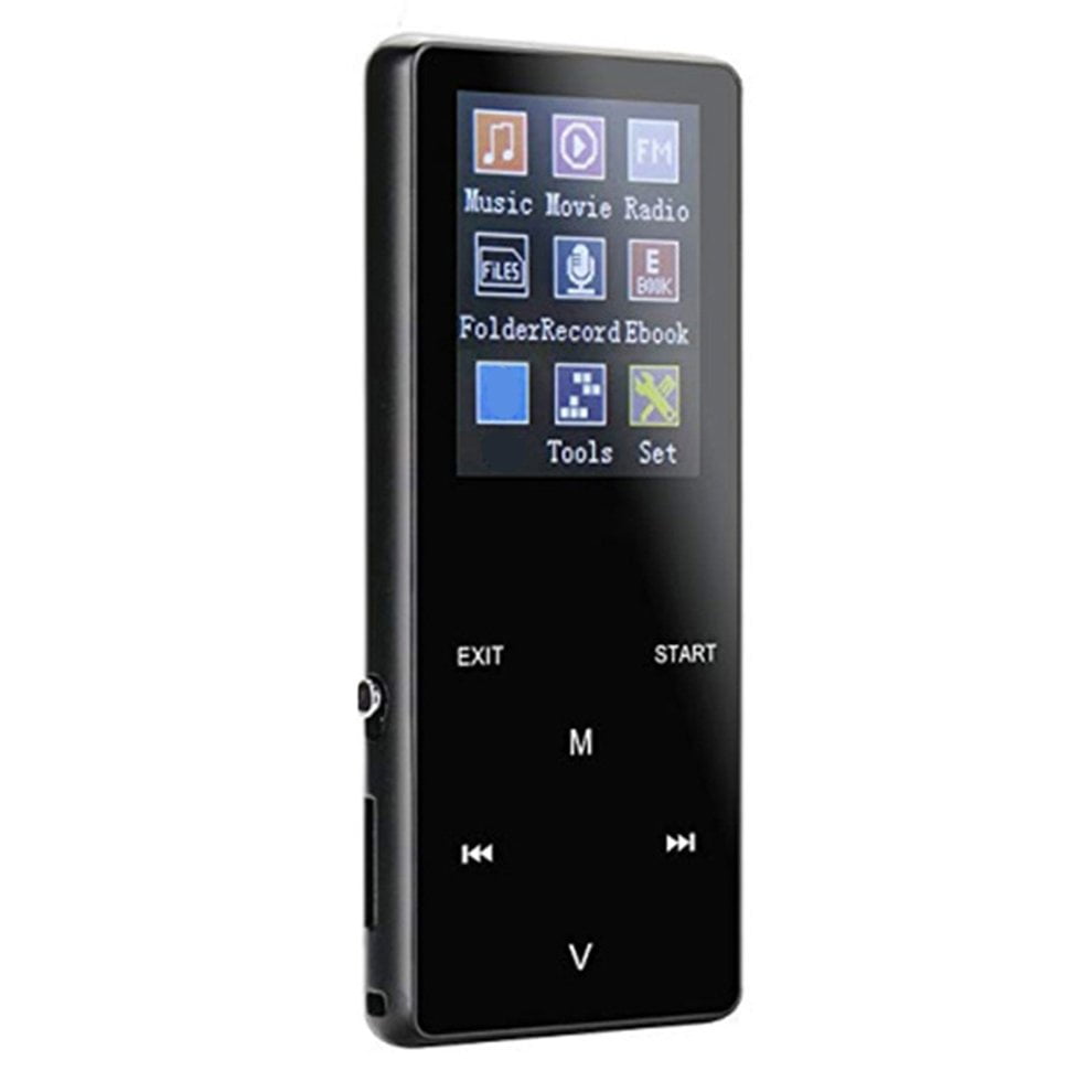 Portable Wireless MP3 MP4 Music Player FM HiFi Lossless K1 1.8 inch