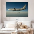 thumbnail image 2 of Elephant Stock Boeing P-8 Poseidon Wall Art - Horizontal Canvas Wall Art - Lobby Wall Decor - Transportation Canvas - Blue And Gray Decor - 51" x 34", 2 of 8