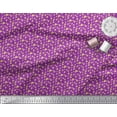 thumbnail image 3 of Soimoi Silk Fabric Heart Hand Drawn Printed Craft Fabric by the Yard 42 Inch Wide, 3 of 3