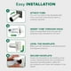 thumbnail image 3 of Cubierta de ventilación para exteriores cubierta de ventilación para secadora a prueba de pájaros con 4 tornillos para tubos de 41 pulgadas ANGGREK Otros, 3 of 8