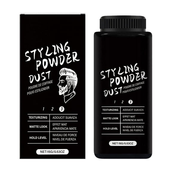 Hair Styling Powder for Natural Volumizing Medium Hold Long Lasting Non Sticky Easy Application Hair Volumizer