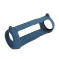 thumbnail image 2 of Inteprter Funda de silicona para altavoz con correa, mosquetón, almacenamiento de altavoz, funda a prueba de polvo, reemplazo para Charge 5, azul tibetano Type2 NO2 Inteprter HA039476-06, 2 of 6