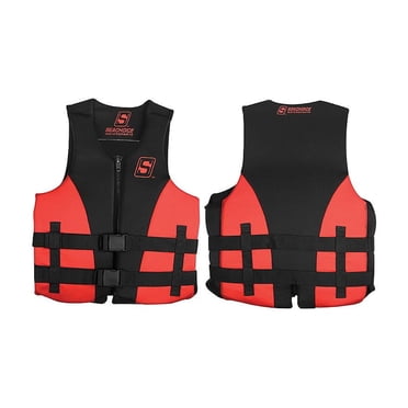 Seachoice 85105 Evoprene Multi-Sport Vest, Red/Black, M