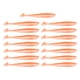 thumbnail image 1 of Señuelos de pesca suaves cebo de pesca suave cebo de silicona suave 15 piezas Dos colores T Tail Soft Fishing Bait Artificial Silicone Soft Lure Fishing Tackle Gear para agua ANGGREK  Otros, 1 of 8