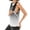 Black, variant on Womens Post Surgery Shirts Shoulder Snap-Access Recovery Tear Away Casual Gradient Tank Tops Lightweight Breathable Rotator Cuff Sleeveless Shirts Purple XL