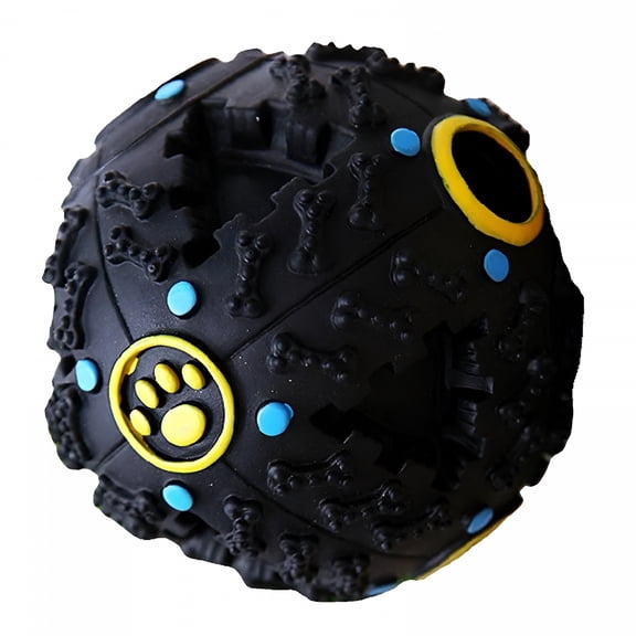 BESTSKY Interactive Dog Toys with Sound,Active Rolling Ball Dog Feeder Toy,Pet Chew Toys Puzzle Ball for Small,Medium,Large Dogs