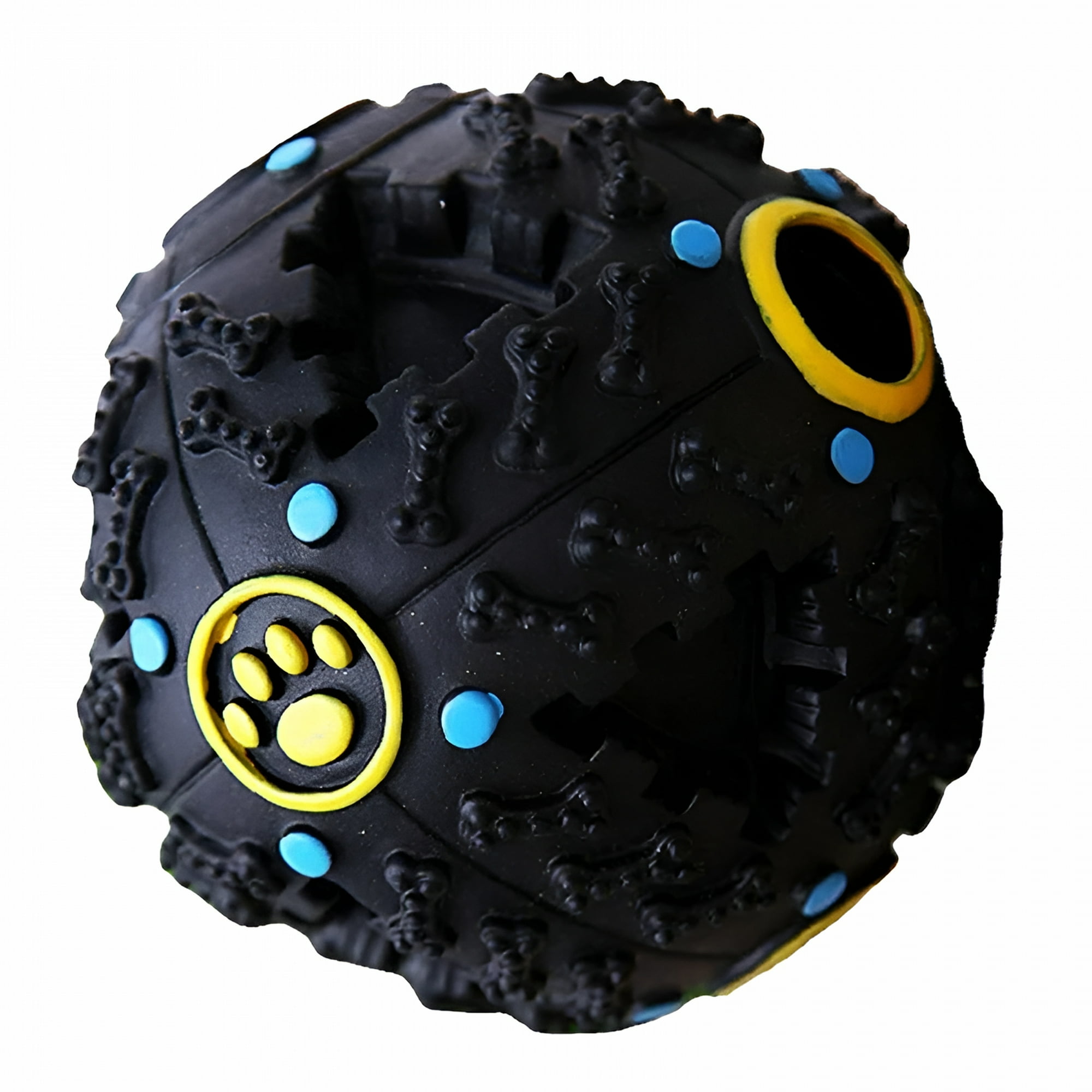 BESTSKY 2026 New Interactive Dog Toys with Sound,Active Rolling Ball Dog Feeder Toy,Pet Chew Toys Puzzle Ball for Small,Medium,Large Dogs